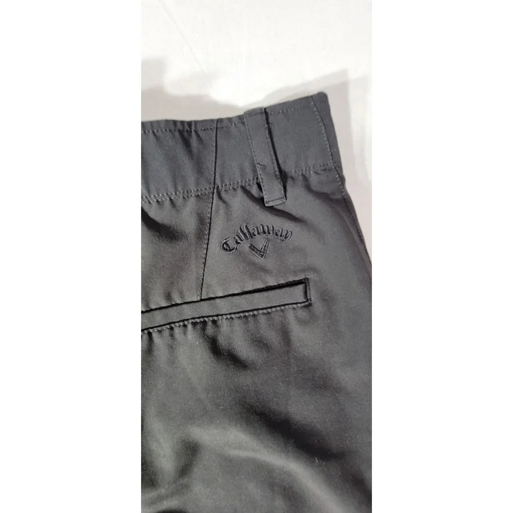 Callaway Mens Black Performance Golf Shorts Size 32 Stretch‎ Activewear